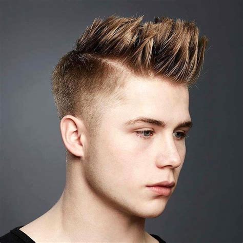 mens spiky haircuts|trendy spiky hair men.